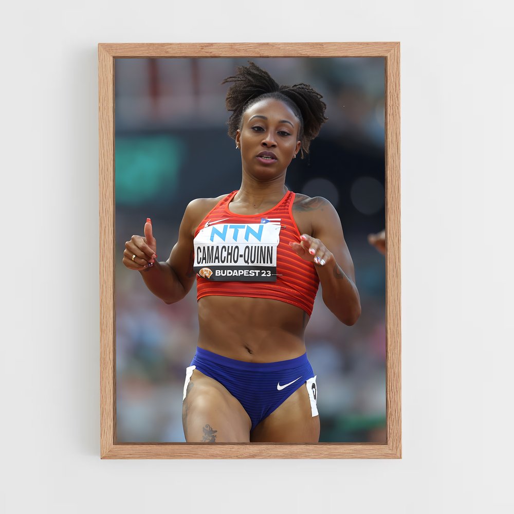 Poster La Course Énergique – affiche Athlétisme (vue 4)